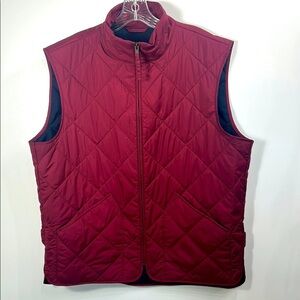 J.Crew Factory Men’s Walker Vest Maroon size XL.